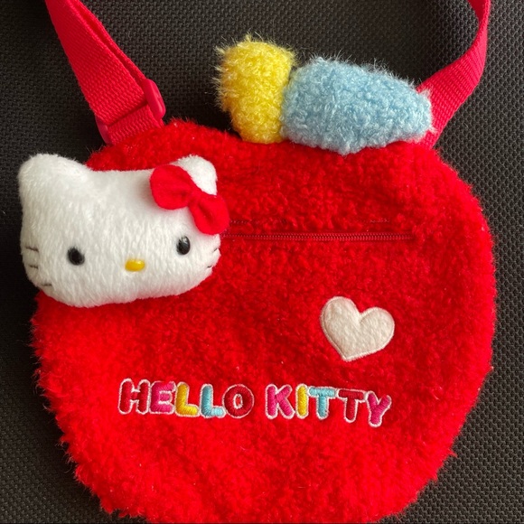 SOLD Officially licensed Sanrio Hello Kitty Y2K Apple adjustable bag - Picture 1 of 4